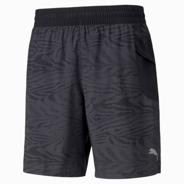 Graphic 7" Men's Running Shorts, Puma Black, extralarge-IND